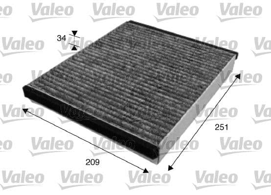 Filtru, aer habitaclu VALEO PROTECT 715628