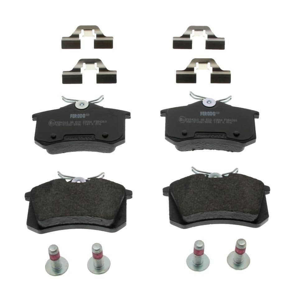 set placute frana,frana disc FERODO PREMIER ECO FRICTION FDB4260