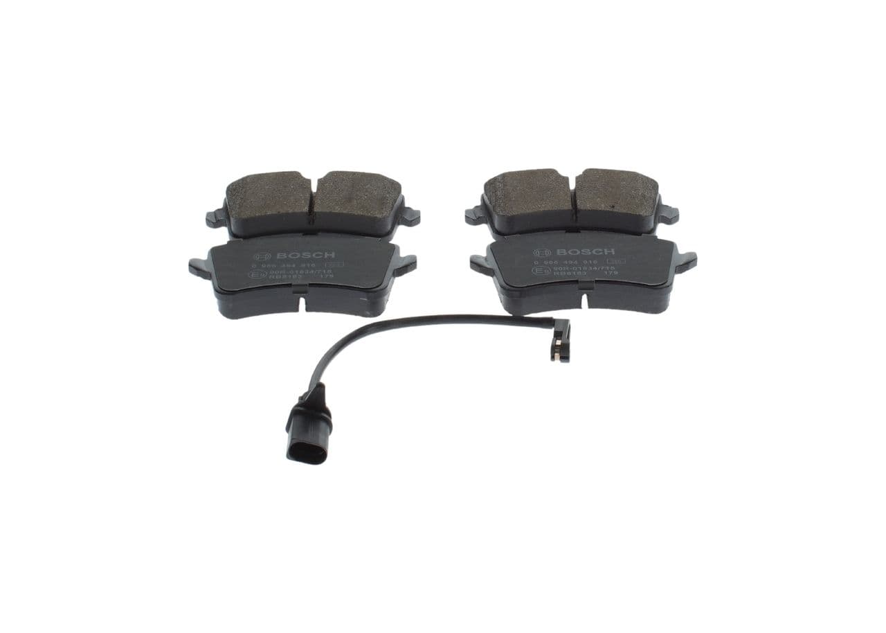 set placute frana,frana disc BOSCH 0 986 494 916