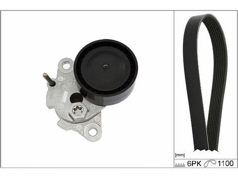 Set curea transmisie cu caneluri Schaeffler INA 529 0085 10