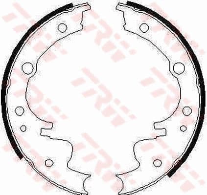 Set saboti frana TRW GS6220