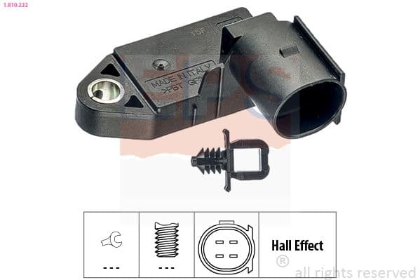 Comutator lumini frana EPS Made in Italy - OE Equivalent 1.810.232