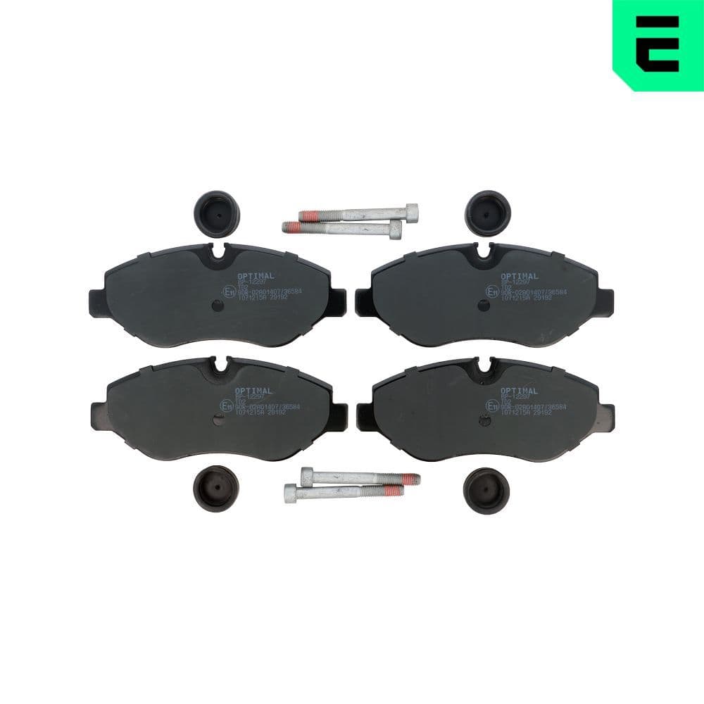 set placute frana,frana disc OPTIMAL BP-12297