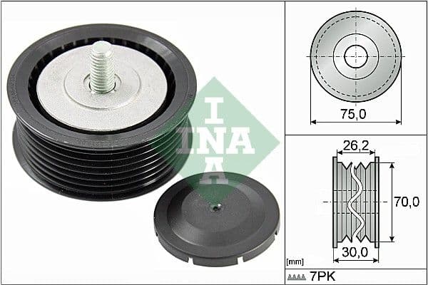 Rola ghidare/conducere, curea transmisie Schaeffler INA 532 0800 10