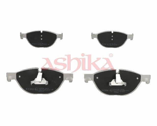 set placute frana,frana disc ASHIKA 50-00-0125