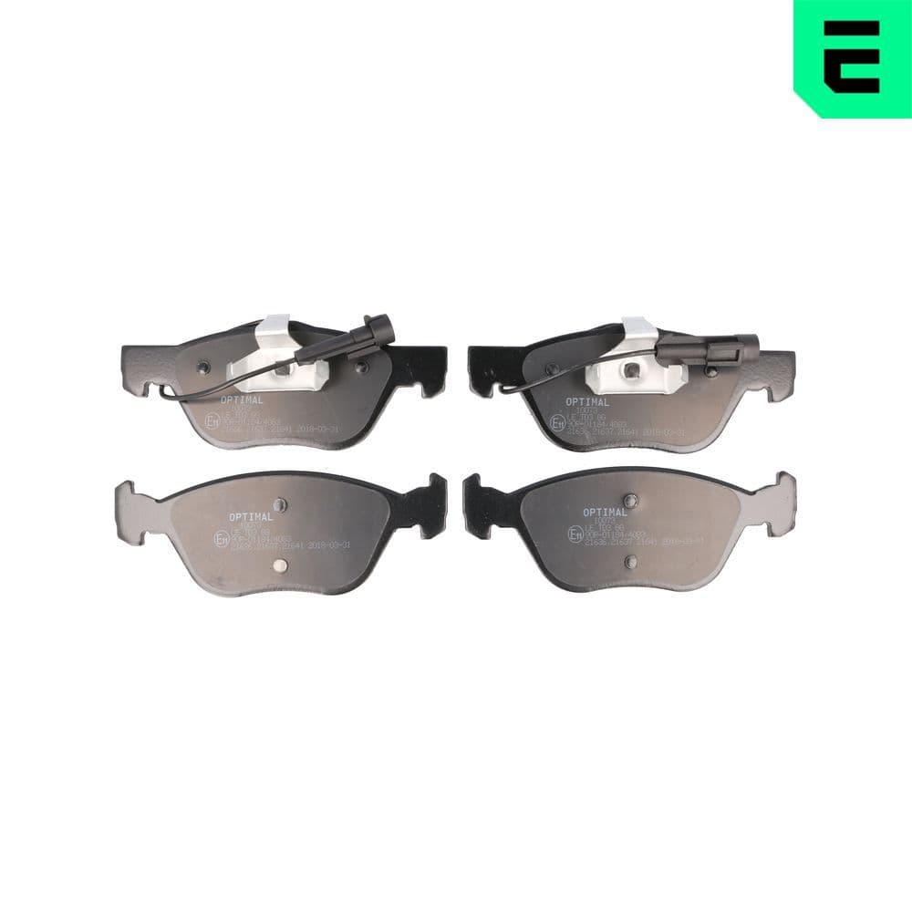 set placute frana,frana disc OPTIMAL BP-10073