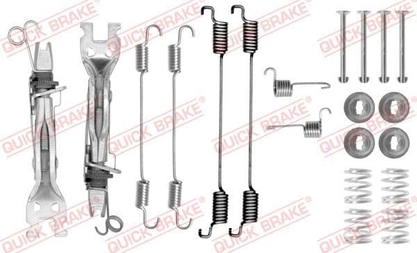 Set accesorii, sabot de frana QUICK BRAKE 105-0750S
