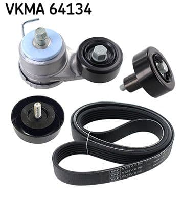 Set curea transmisie cu caneluri SKF VKMA 64134