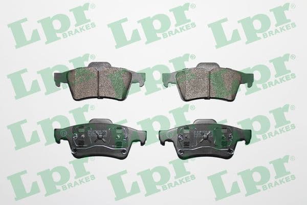 set placute frana,frana disc LPR 05P815