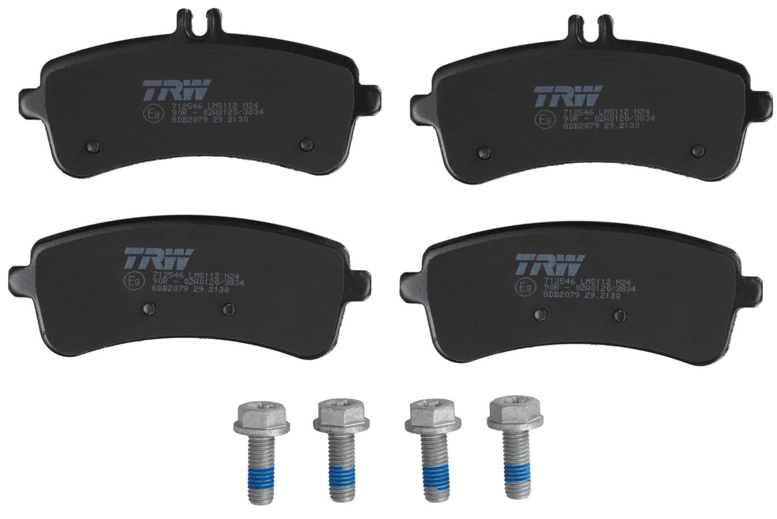 set placute frana,frana disc TRW GDB2079