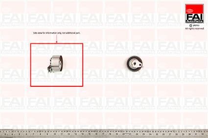 rola intinzator,curea distributie FAI AutoParts T9258
