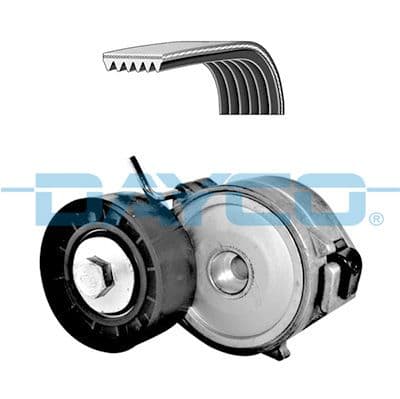 Set curea transmisie cu caneluri DAYCO KPV237