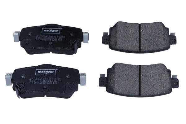 set placute frana,frana disc MAXGEAR 19-3599