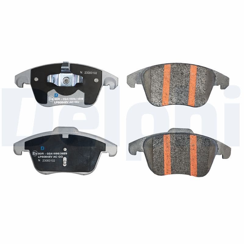 set placute frana,frana disc DELPHI LP5084EV