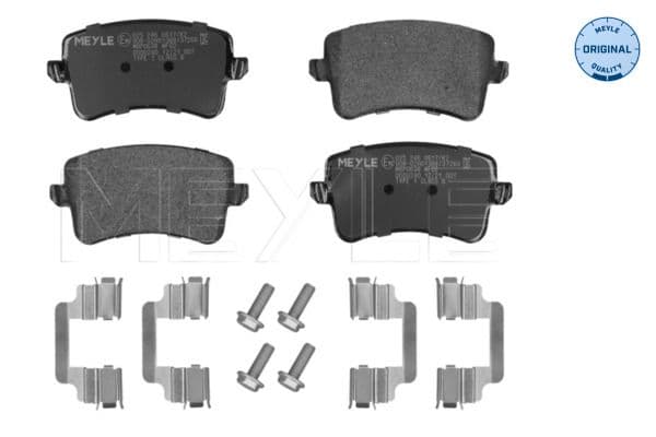 set placute frana,frana disc MEYLE -ORIGINAL: True to OE. 025 246 0617/K2