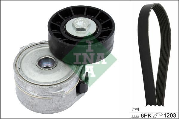 Set curea transmisie cu caneluri Schaeffler INA 529 0226 10