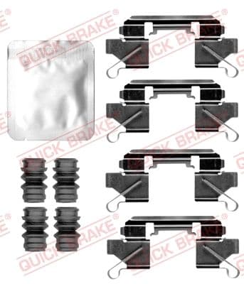 Set accesorii, placute frana QUICK BRAKE 109-0111