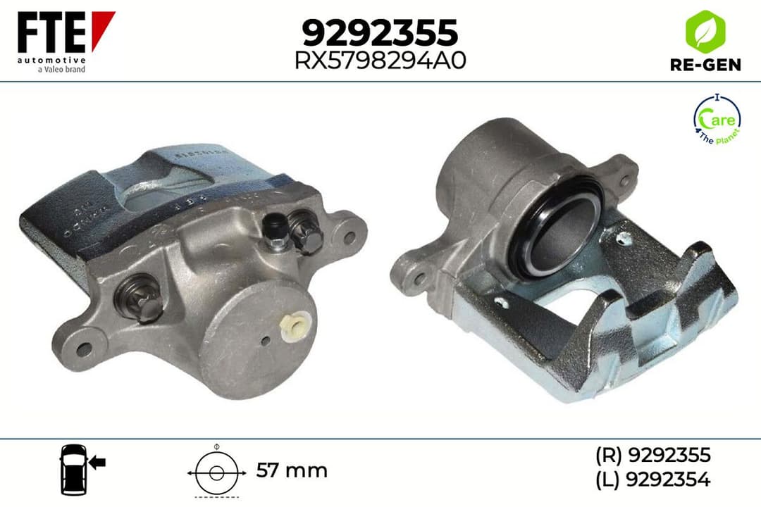 Etrier frana FTE 9292355