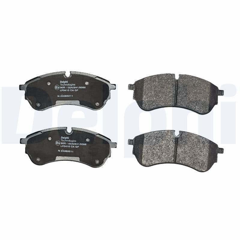 set placute frana,frana disc DELPHI LP3410
