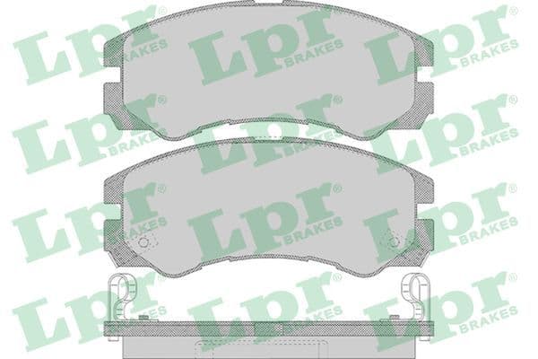 set placute frana,frana disc LPR 05P658