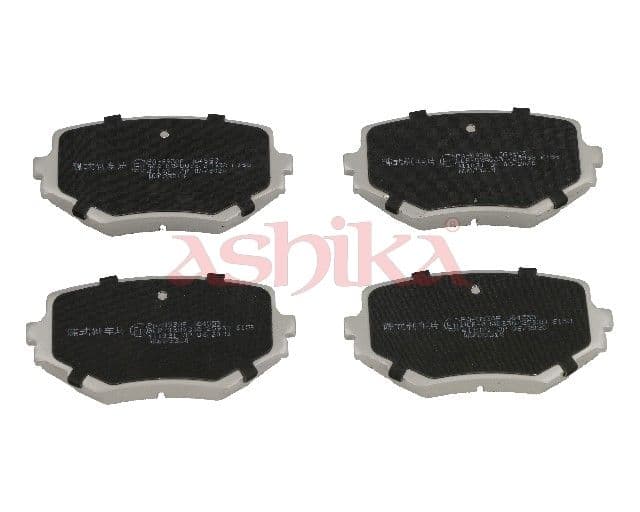 set placute frana,frana disc ASHIKA 50-08-893