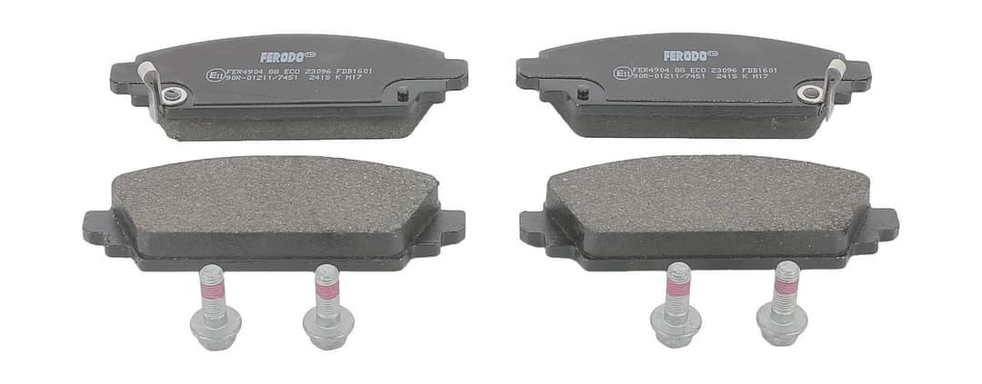 set placute frana,frana disc FERODO FDB1601