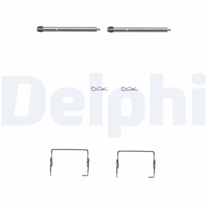 Set accesorii, placute frana DELPHI LX0264