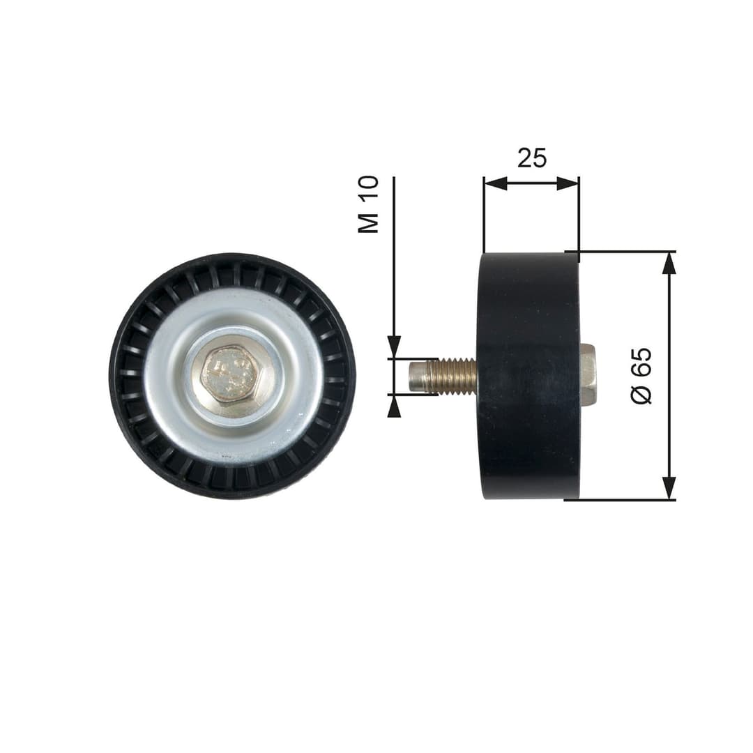 Rola ghidare/conducere, curea transmisie GATES DriveAlign™ T36322