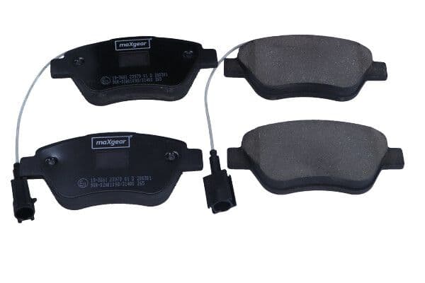 set placute frana,frana disc MAXGEAR 19-3661