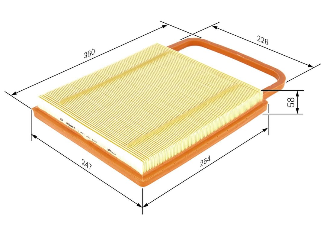 Filtru aer BOSCH 1 457 433 574