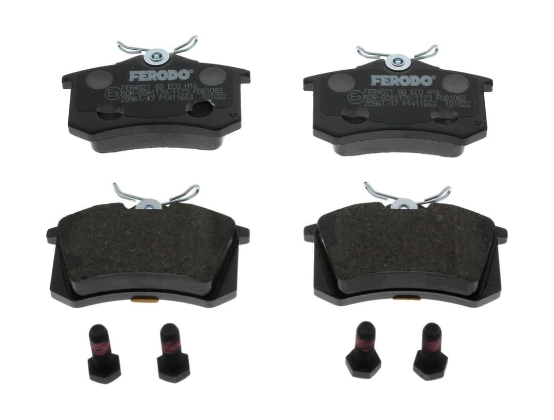 set placute frana,frana disc FERODO PREMIER ECO FRICTION FDB1083