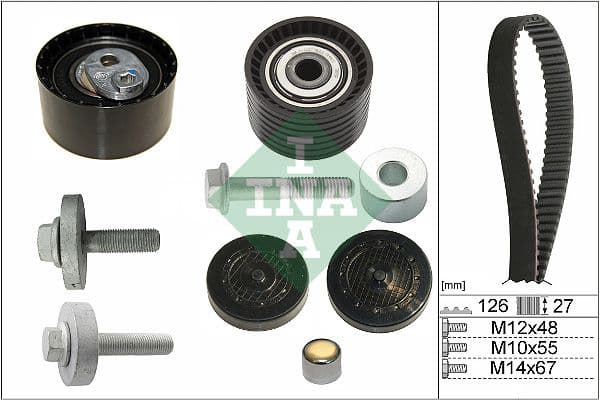 Set curea de distributie Schaeffler INA 530 0638 10