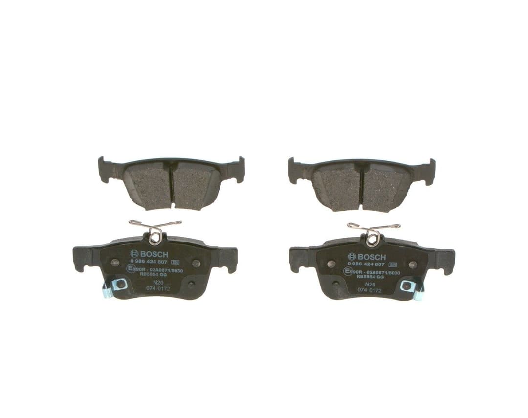 set placute frana,frana disc BOSCH 0 986 424 807