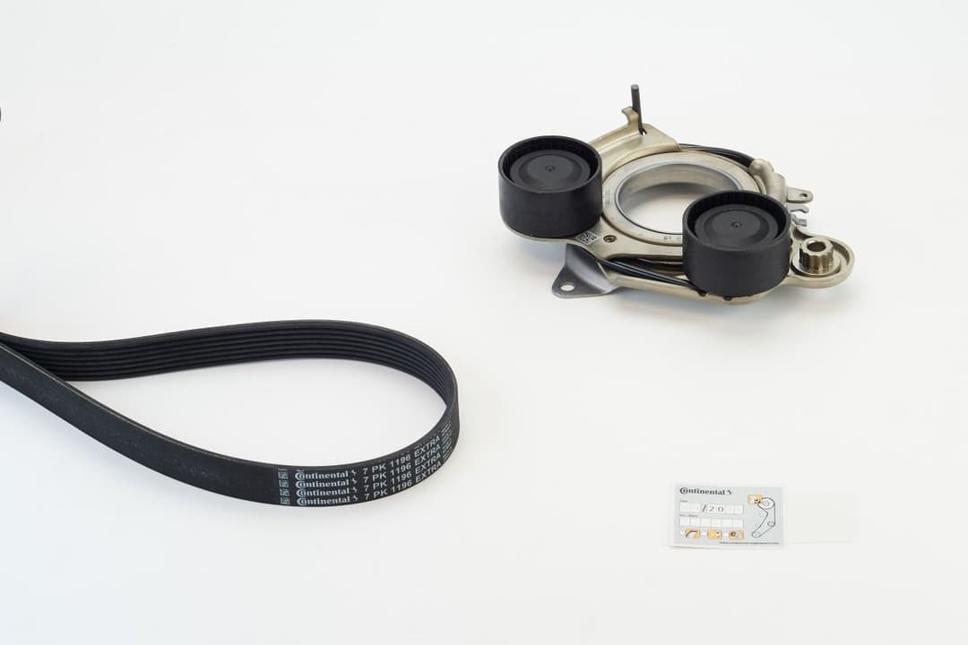 Set curea transmisie cu caneluri CONTINENTAL CTAM 7PK1196 EXTRA K1