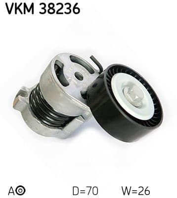 Intinzator curea, curea distributie SKF VKM 38236