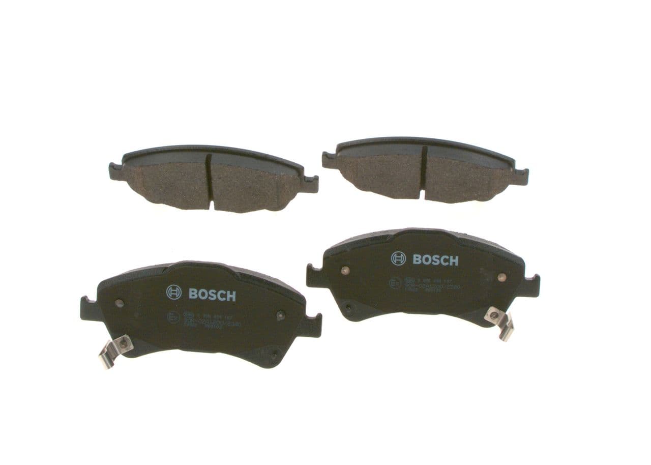 set placute frana,frana disc BOSCH 0 986 494 187