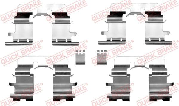 Set accesorii, placute frana QUICK BRAKE 109-1290