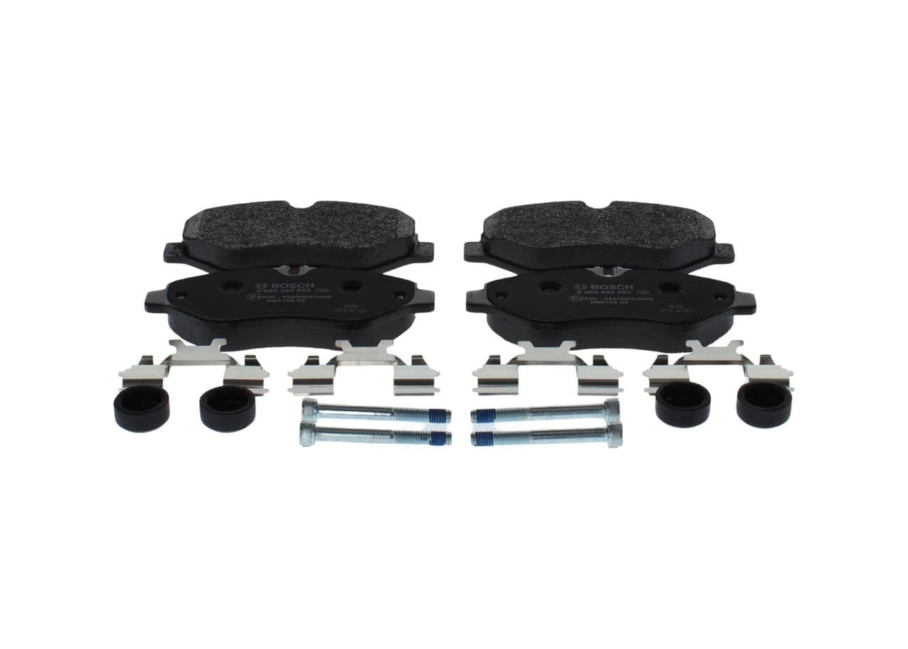 set placute frana,frana disc BOSCH 0 986 494 582