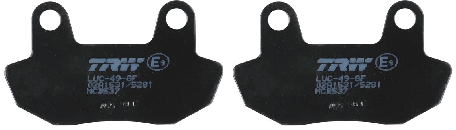 set placute frana,frana disc TRW Organic Allround MCB537