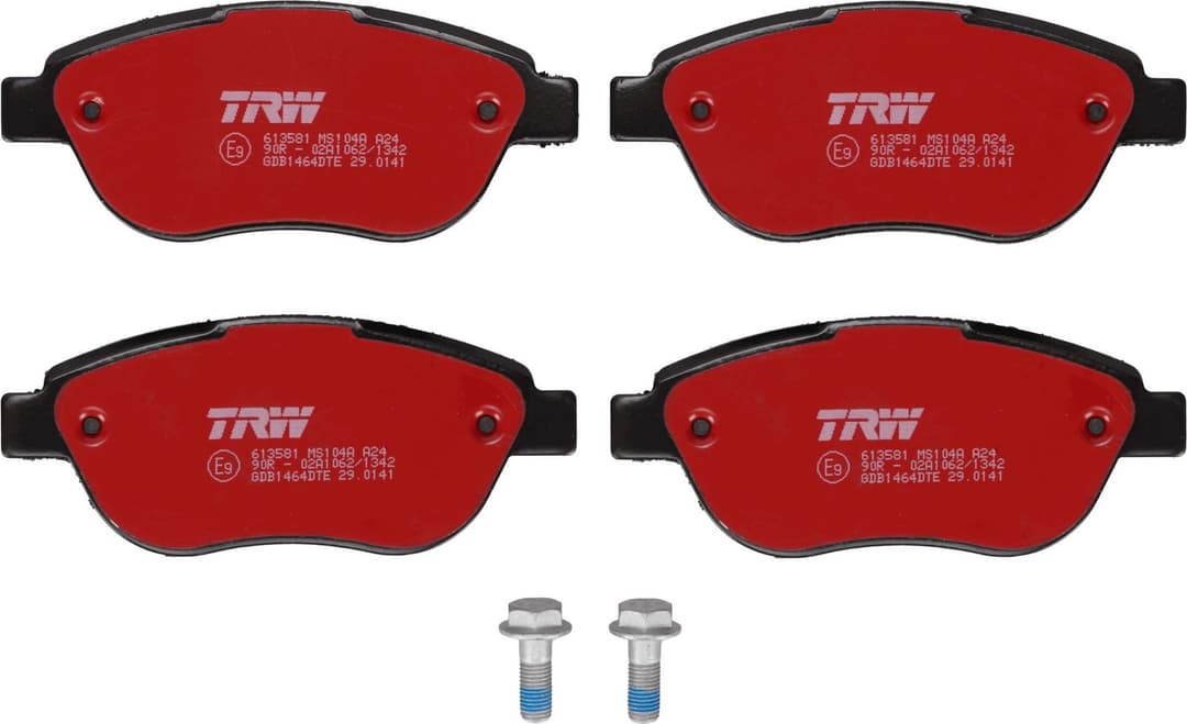 set placute frana,frana disc TRW DTEC COTEC GDB1464DTE