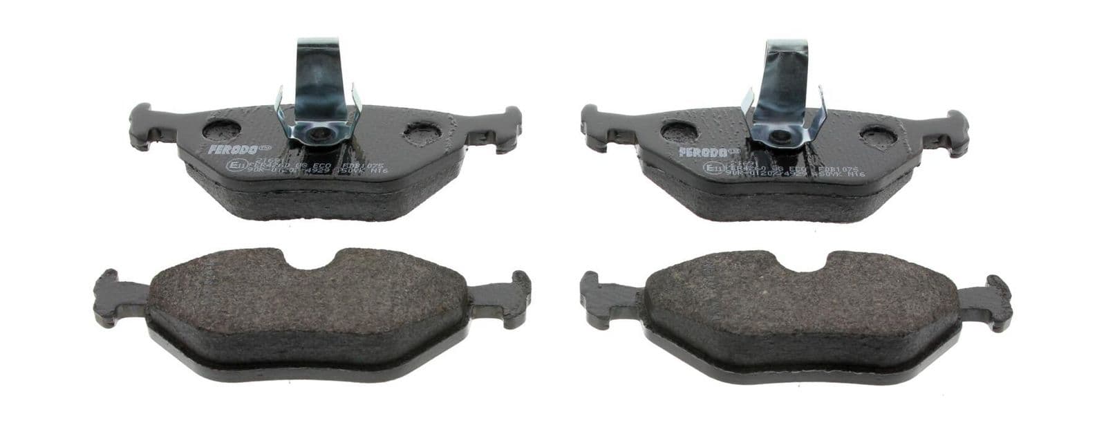 set placute frana,frana disc FERODO PREMIER ECO FRICTION FDB1075