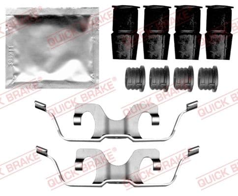 Set accesorii, placute frana QUICK BRAKE 109-0085