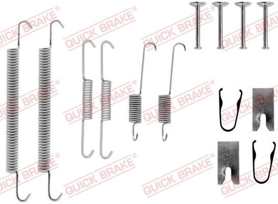 Set accesorii, sabot de frana QUICK BRAKE 105-0771