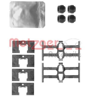 Set accesorii, placute frana METZGER 109-1863