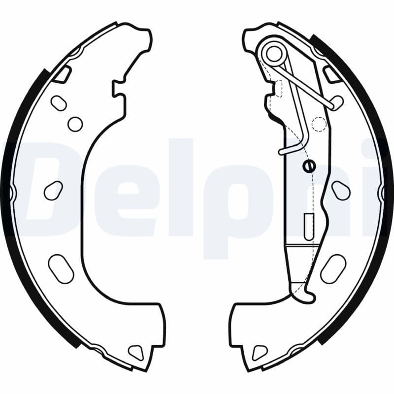 Set saboti frana DELPHI LS2167
