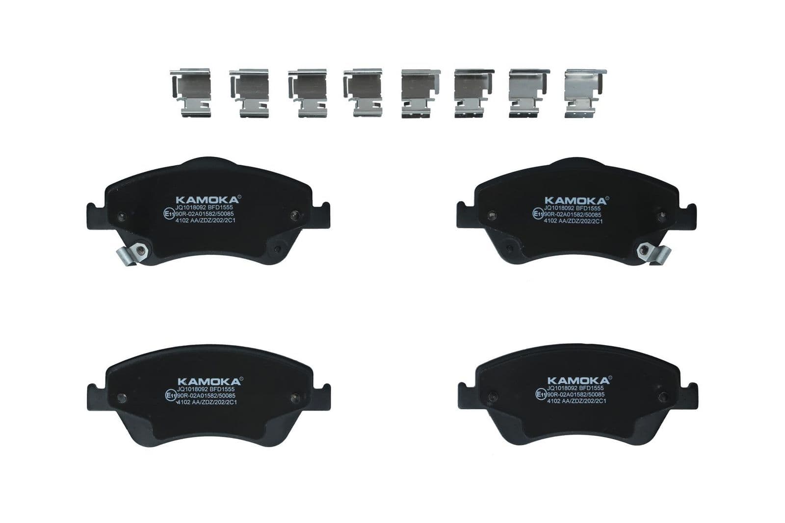 set placute frana,frana disc KAMOKA JQ1018092