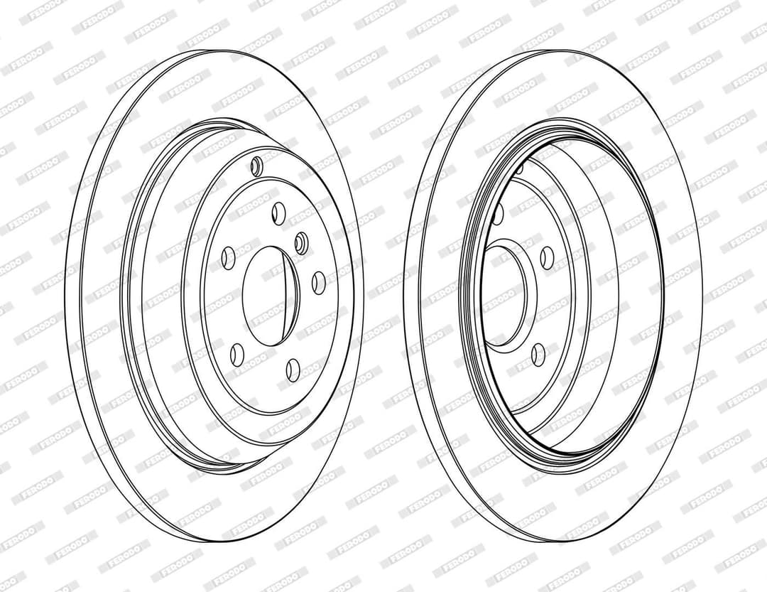 Disc frana FERODO DDF1530C