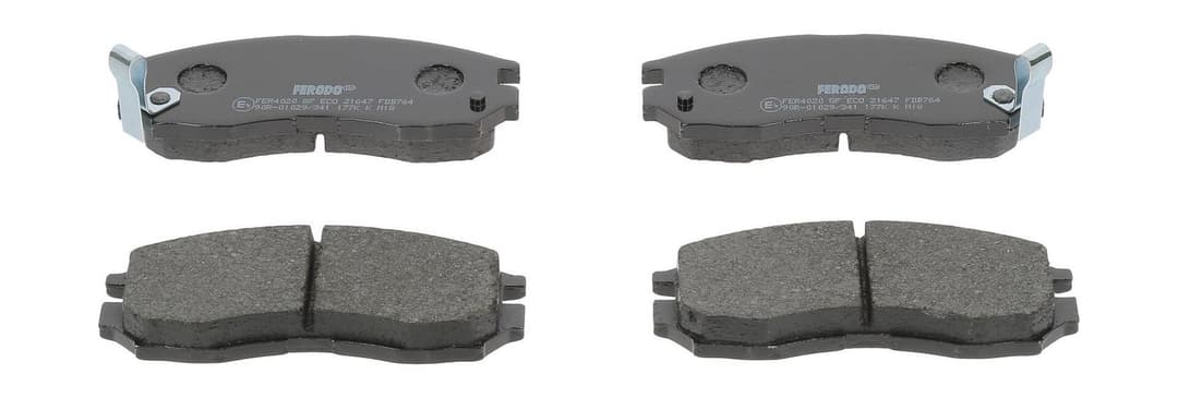 set placute frana,frana disc FERODO PREMIER ECO FRICTION FDB764