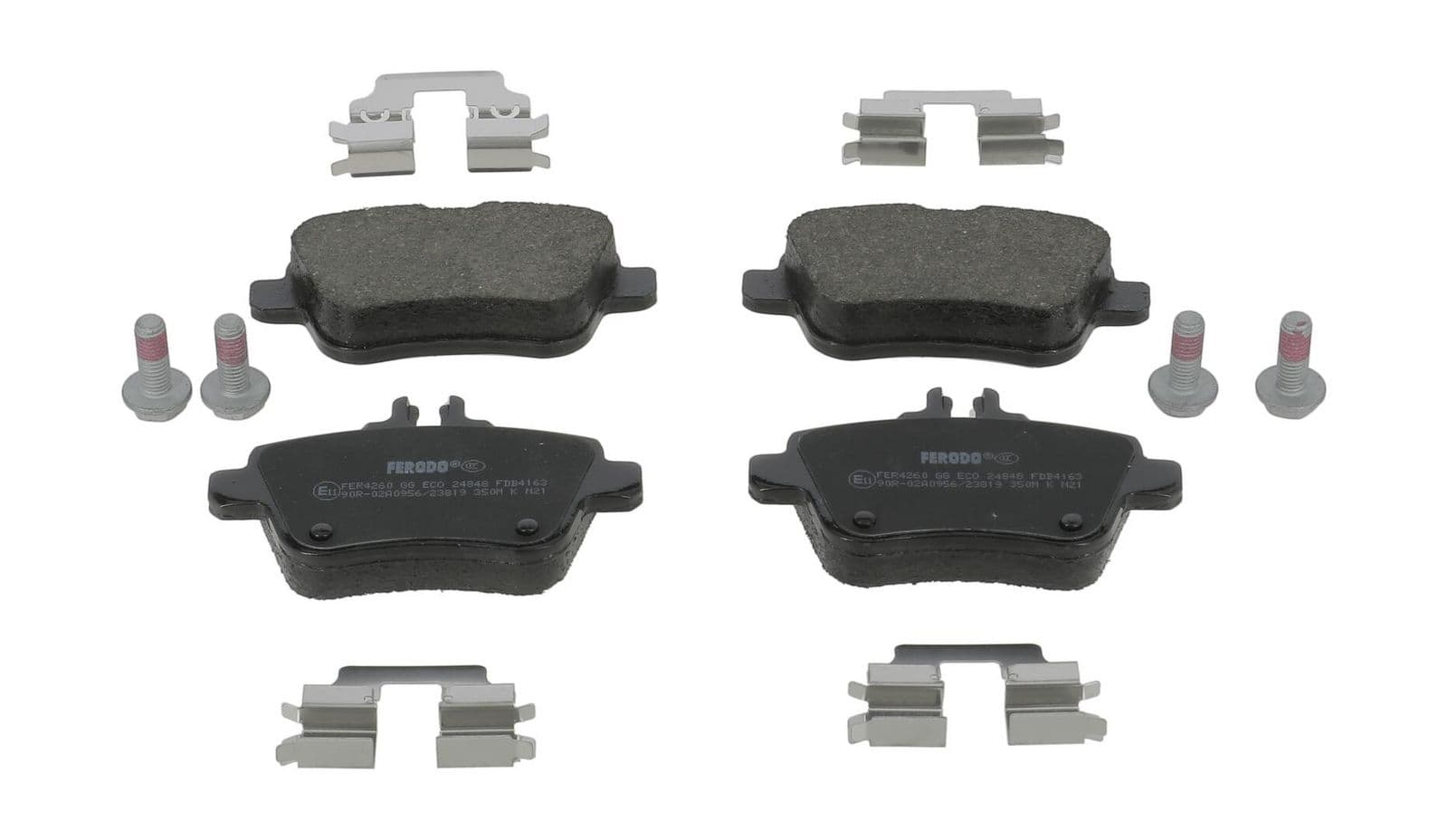 set placute frana,frana disc FERODO PREMIER FDB4163