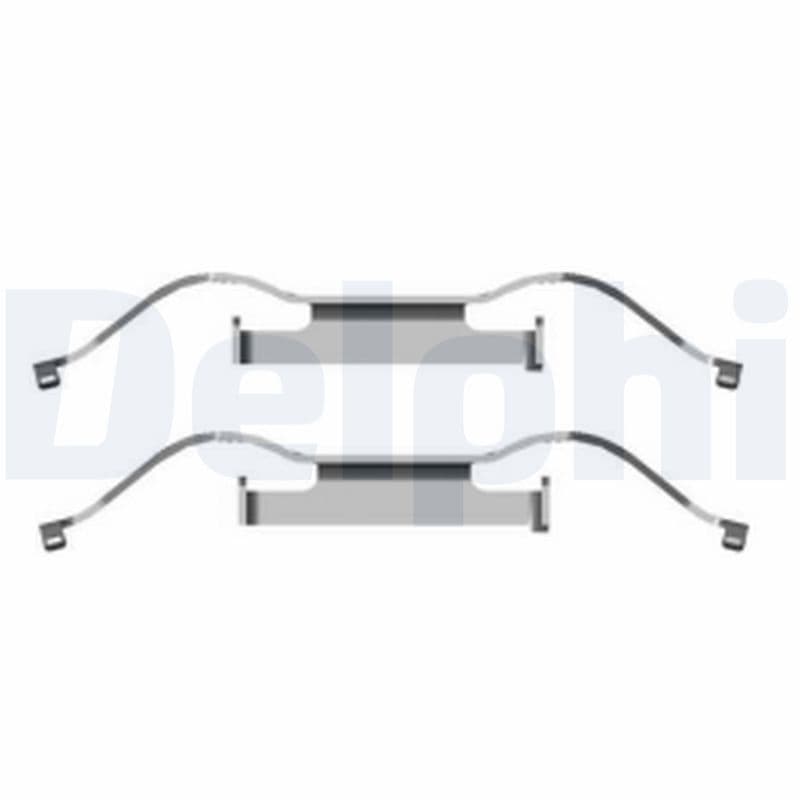 Set accesorii, placute frana DELPHI LX0440